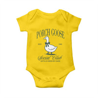 Porch Goose Baby Onesie Cute Garden Club Vibes Moms Grandmas