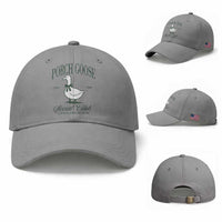 Porch Goose Baseball Cap Cute Garden Club Vibes Moms Grandmas