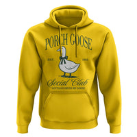 Porch Goose Hoodie Cute Garden Club Vibes Moms Grandmas