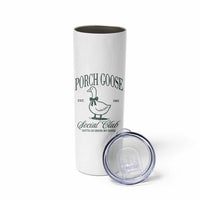 Porch Goose Skinny Tumbler Cute Garden Club Vibes Moms Grandmas