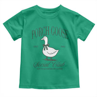 Porch Goose Toddler T Shirt Cute Garden Club Vibes Moms Grandmas