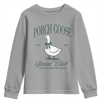 Porch Goose Youth Sweatshirt Cute Garden Club Vibes Moms Grandmas