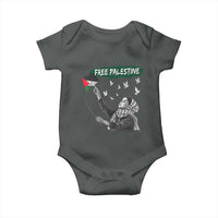 Free Palestine Baby Onesie Gaza Palestinian Flag - Wonder Print Shop