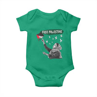 Free Palestine Baby Onesie Gaza Palestinian Flag - Wonder Print Shop