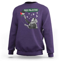 Free Palestine Sweatshirt Gaza Palestinian Flag - Wonder Print Shop