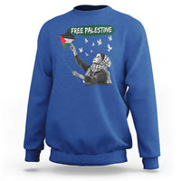 Free Palestine Sweatshirt Gaza Palestinian Flag - Wonder Print Shop