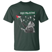 Free Palestine T Shirt Gaza Palestinian Flag - Wonder Print Shop