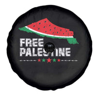 Free Palestine Spare Tire Cover Watermelon Map - Wonder Print Shop