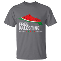 Free Palestine T Shirt Watermelon Map - Wonder Print Shop