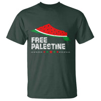 Free Palestine T Shirt Watermelon Map - Wonder Print Shop