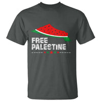 Free Palestine T Shirt Watermelon Map - Wonder Print Shop