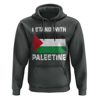 Stand With Palestine Hoodie Gaza Palestinian Flag - Wonder Print Shop