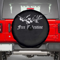 Free Palestine Spare Tire Cover Palestinian Olives Fruits - Wonder Print Shop