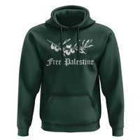 Free Palestine Hoodie Palestinian Olives Fruits - Wonder Print Shop