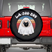 Cute Ghost Halloween Costume Spare Tire Cover Retro Spooky Trending Cartoon La Boo Boo - Wonder Print Shop