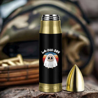 Cute Ghost Halloween Costume Bullet Tumbler Retro Spooky Trending Cartoon La Boo Boo - Wonder Print Shop