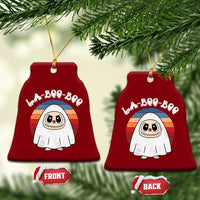 Cute Ghost Halloween Costume Ceramic Ornament Retro Spooky Trending Cartoon La Boo Boo - Wonder Print Shop