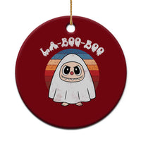 Cute Ghost Halloween Costume Ceramic Ornament Retro Spooky Trending Cartoon La Boo Boo - Wonder Print Shop