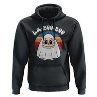 Cute Ghost Halloween Costume Hoodie Retro Spooky Trending Cartoon La Boo Boo - Wonder Print Shop