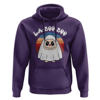 Cute Ghost Halloween Costume Hoodie Retro Spooky Trending Cartoon La Boo Boo - Wonder Print Shop