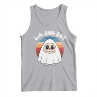 Cute Ghost Halloween Costume Tank Top Retro Spooky Trending Cartoon La Boo Boo - Wonder Print Shop