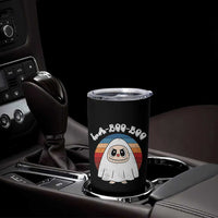 Cute Ghost Halloween Costume Tumbler Cup Retro Spooky Trending Cartoon La Boo Boo - Wonder Print Shop