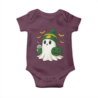 Halloween Packers Ghost Baby Onesie Pumpkin Ghost Costume Cheesehead - Wonder Print Shop