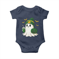 Halloween Packers Ghost Baby Onesie Pumpkin Ghost Costume Cheesehead - Wonder Print Shop