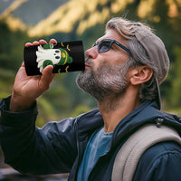 Halloween Packers Ghost 4 in 1 Can Cooler Tumbler Pumpkin Ghost Costume Cheesehead - Wonder Print Shop