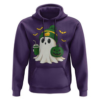 Halloween Packers Ghost Hoodie Pumpkin Ghost Costume Cheesehead - Wonder Print Shop