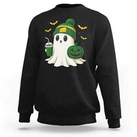Halloween Packers Ghost Sweatshirt Pumpkin Ghost Costume Cheesehead - Wonder Print Shop