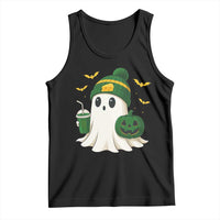 Halloween Packers Ghost Tank Top Pumpkin Ghost Costume Cheesehead - Wonder Print Shop