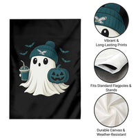 Philadelphia Ghost Halloween Garden Flag Retro Halloween Costume Philadelphia Fan - Wonder Print Shop
