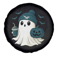Philadelphia Ghost Halloween Spare Tire Cover Retro Halloween Costume Philadelphia Fan - Wonder Print Shop