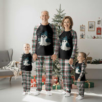 Philadelphia Ghost Halloween Plaid Pajama Set Retro Halloween Costume Philadelphia Fan - Wonder Print Shop