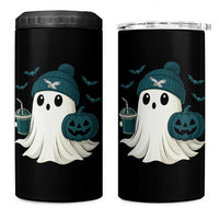 Philadelphia Ghost Halloween 4 in 1 Can Cooler Tumbler Retro Halloween Costume Philadelphia Fan - Wonder Print Shop