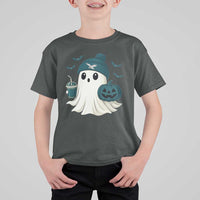 Philadelphia Ghost Halloween T Shirt For Kid Retro Halloween Costume Philadelphia Fan - Wonder Print Shop