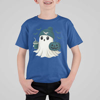 Philadelphia Ghost Halloween T Shirt For Kid Retro Halloween Costume Philadelphia Fan - Wonder Print Shop