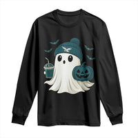 Philadelphia Ghost Halloween Long Sleeve Shirt Retro Halloween Costume Philadelphia Fan - Wonder Print Shop