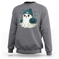 Philadelphia Ghost Halloween Sweatshirt Retro Halloween Costume Philadelphia Fan - Wonder Print Shop
