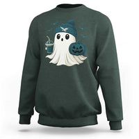 Philadelphia Ghost Halloween Sweatshirt Retro Halloween Costume Philadelphia Fan - Wonder Print Shop