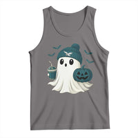 Philadelphia Ghost Halloween Tank Top Retro Halloween Costume Philadelphia Fan - Wonder Print Shop