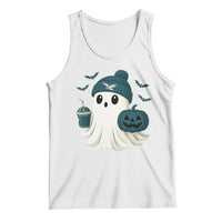 Philadelphia Ghost Halloween Tank Top Retro Halloween Costume Philadelphia Fan - Wonder Print Shop