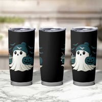 Philadelphia Ghost Halloween Tumbler Cup Retro Halloween Costume Philadelphia Fan - Wonder Print Shop