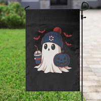 Ghost Halloween Garden Flag Retro Patriots Halloween Costume - Wonder Print Shop