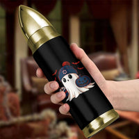 Ghost Halloween Bullet Tumbler Retro Patriots Halloween Costume - Wonder Print Shop