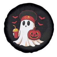 Halloween Chiefs Ghost Spare Tire Cover Pumpkin Ghost Costume - Wonder Print Shop