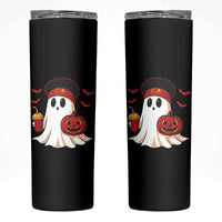 Halloween Chiefs Ghost Skinny Tumbler Pumpkin Ghost Costume - Wonder Print Shop