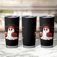 Halloween Chiefs Ghost Tumbler Cup Pumpkin Ghost Costume - Wonder Print Shop