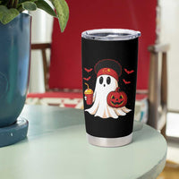 Halloween Chiefs Ghost Tumbler Cup Pumpkin Ghost Costume - Wonder Print Shop